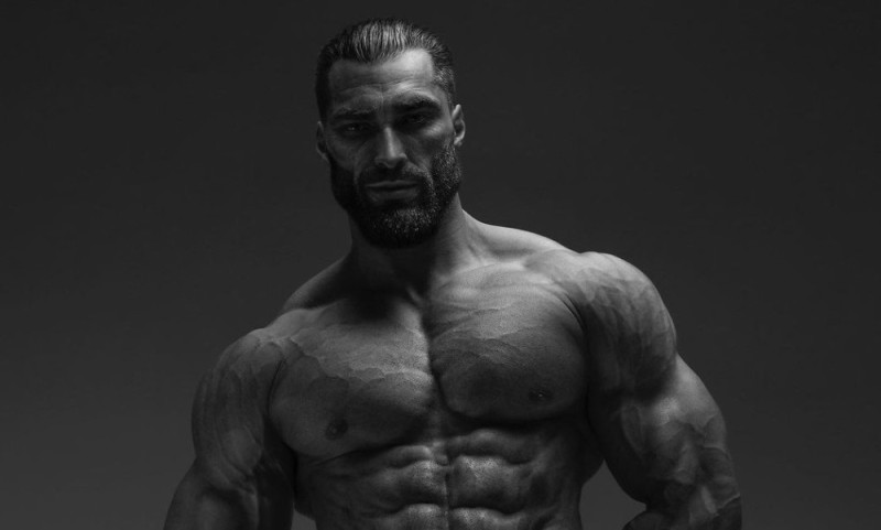 Create meme: Jock , Jock with a beard, bodybuilder ernest halimov