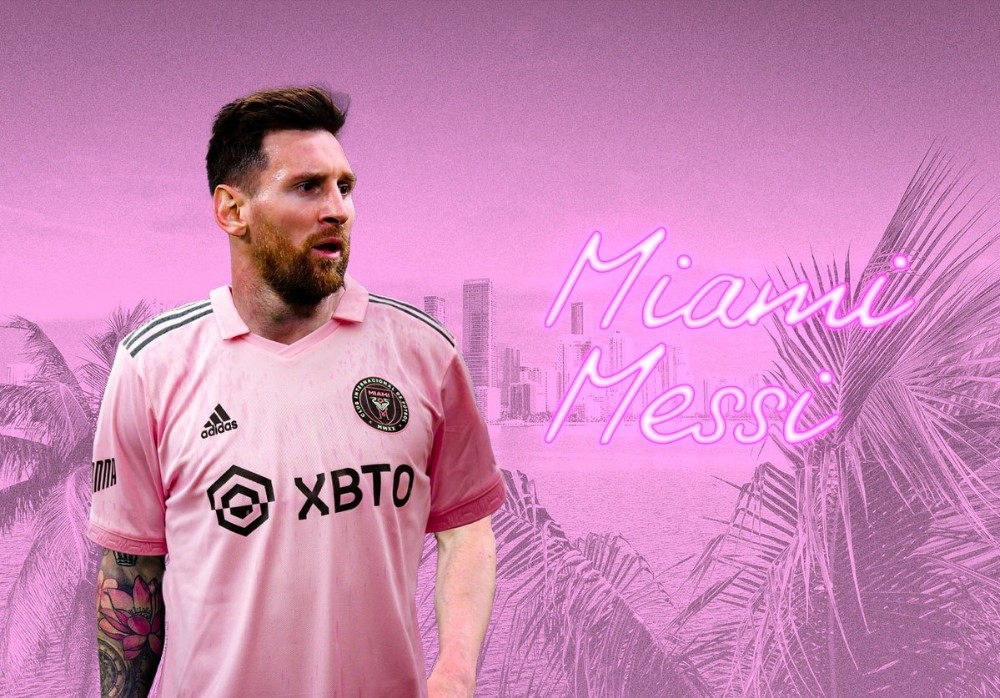 Create meme: lionel messi inter miami, messi inter miami, Messi's form inter miami