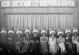 Create meme: USSR , women in the USSR, the Soviet era