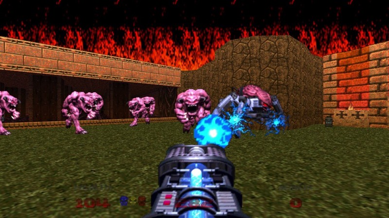 Create meme: doom game , playing in, doom 64