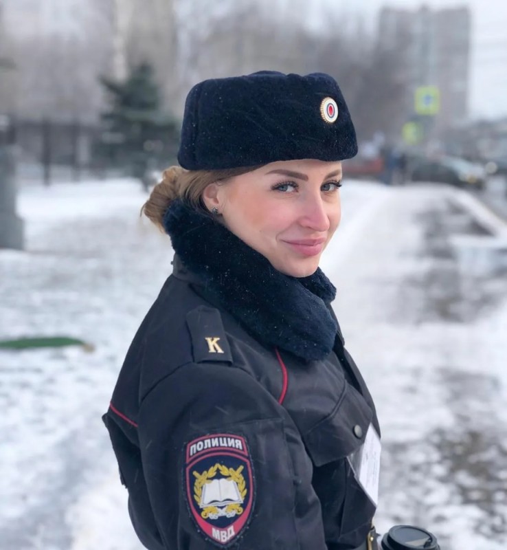 Create meme: the girl from the police, the girl is a policeman, russian police girls