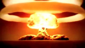 Create meme: atomic bomb explosion, a nuclear explosion of Tsar Bomba, a nuclear explosion