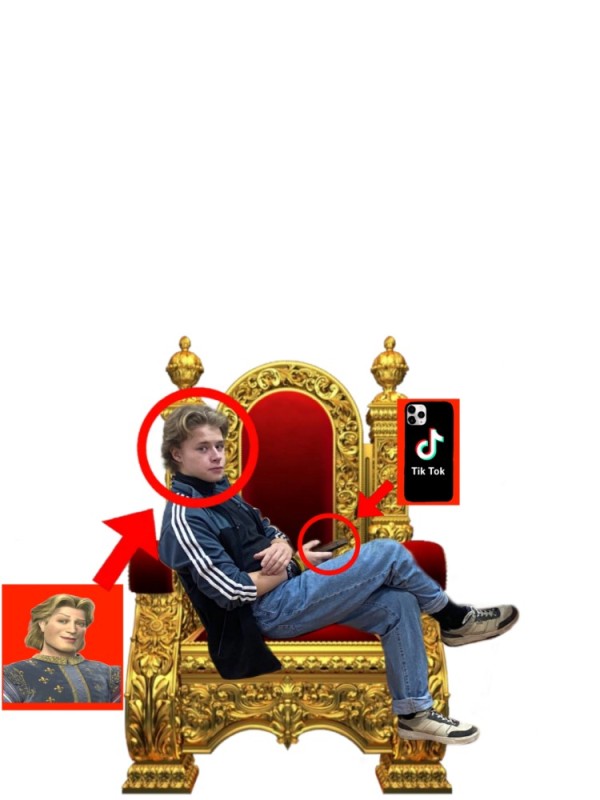 Create meme: the king's chair, the king on the throne , people 