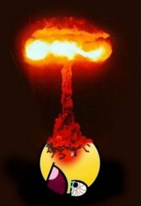 Создать мем: взрыв пуканов, ядерный взрыв анимация, пукан