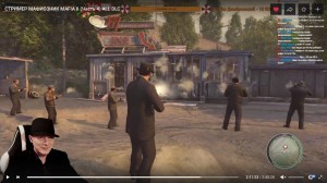 Create meme: screenshot from mafia 2, mafia ii shooting, game mafia 2