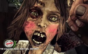 Create meme: zombie walking dead, the walking dead game