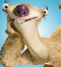 Create meme: Ice Age LED, sloth from ice age, The sloth from glacial