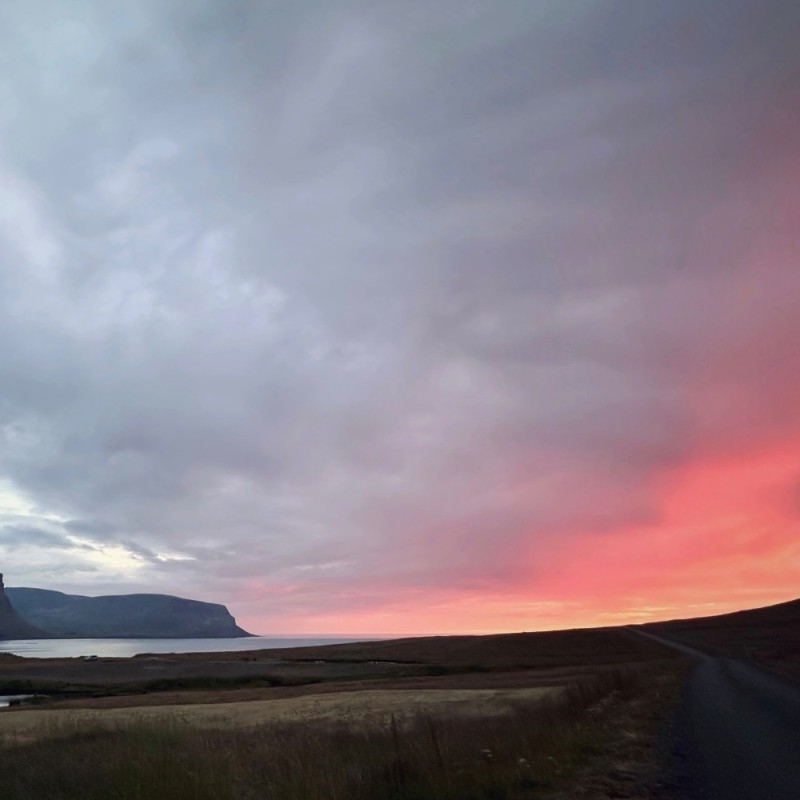 Create meme: iceland landscapes, landscape sunset, Iceland 