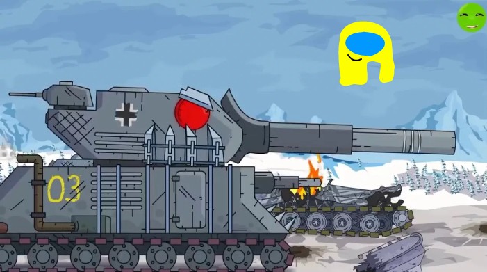 Создать мем: танк с глазами дора, альба танк геранд, мультики про танки