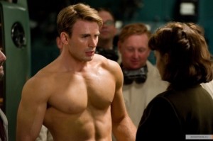 Create meme: the Avengers, Chris Evans photo muscle, Chris Evans workout
