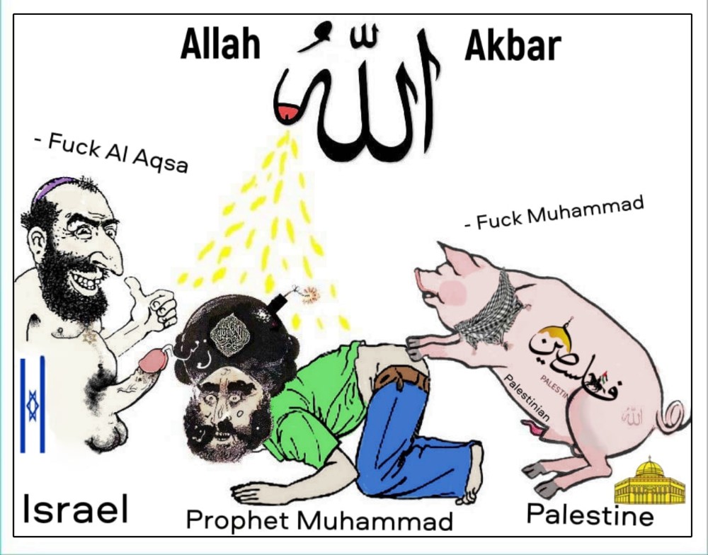 Create meme: Jews Christians Muslims, caricature , Jews caricature