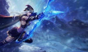 Create meme: league of legends, league of legends ashe