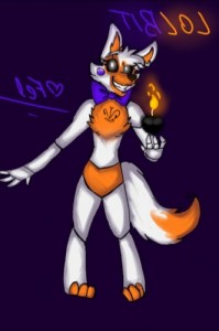 Создать мем: anthro, fox, fnaf