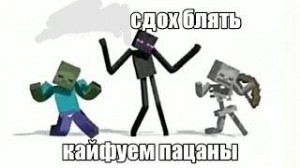 Создать мем: человек, мемы, minecraft