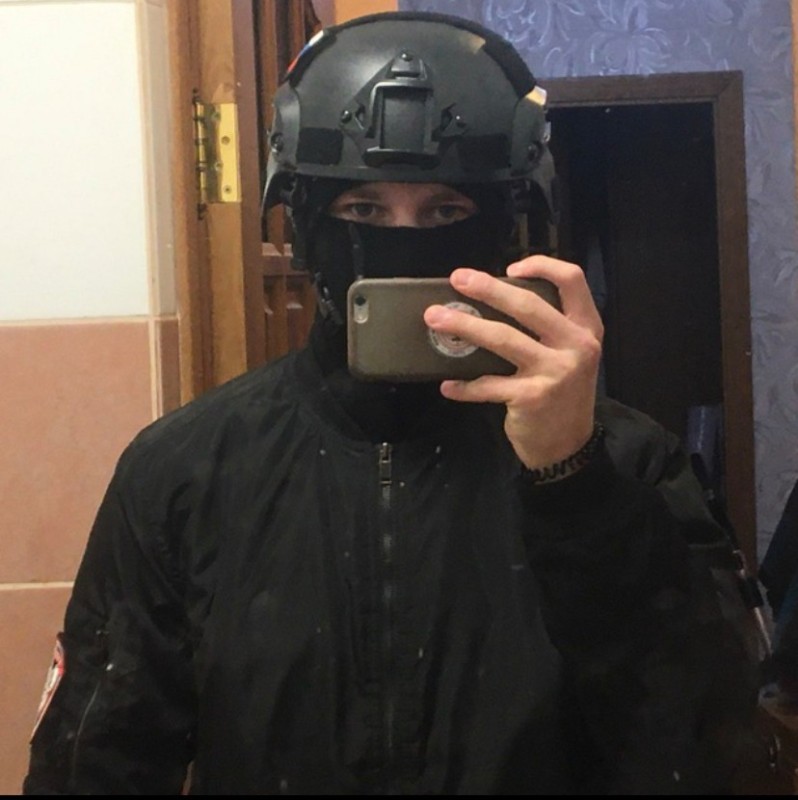 Create meme: guy , special forces in masks, Ilya 