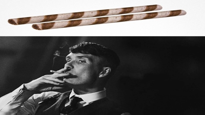 Create meme: peaky blinders-Thomas Shelby, Thomas Shelby with a cigarette, Thomas Shelby