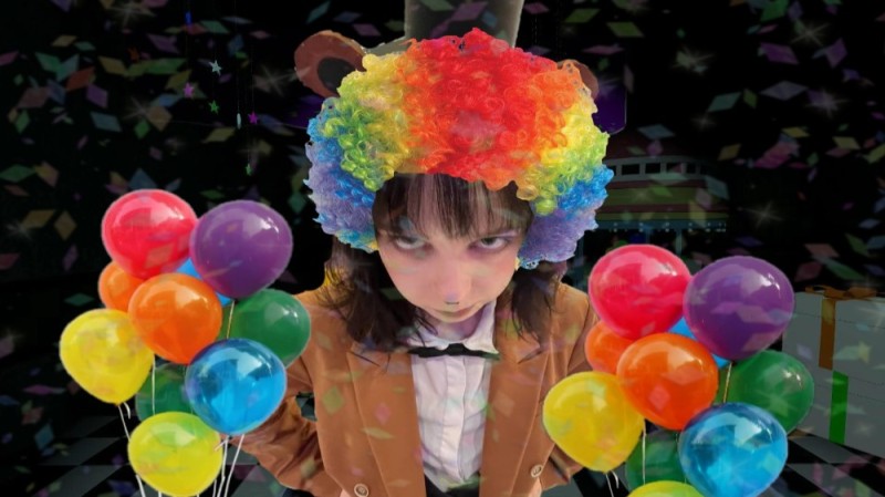 Create meme: clown wig, clown , people 