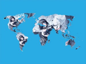 Create meme: map of the world, world map background, world map