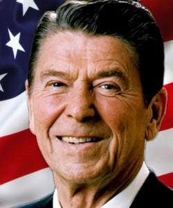 Create meme: Ronald Reagan