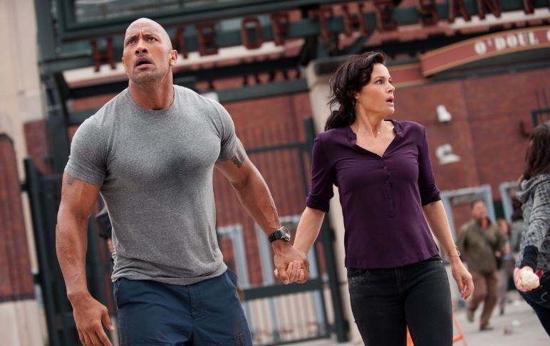 Create meme: The San Andreas fault, Dwayne Johnson, The San Andreas fault 2015