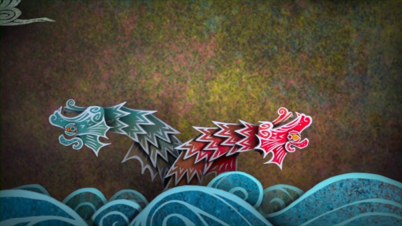 Create meme: Quilling the dragon, The paper dragon, dragon 