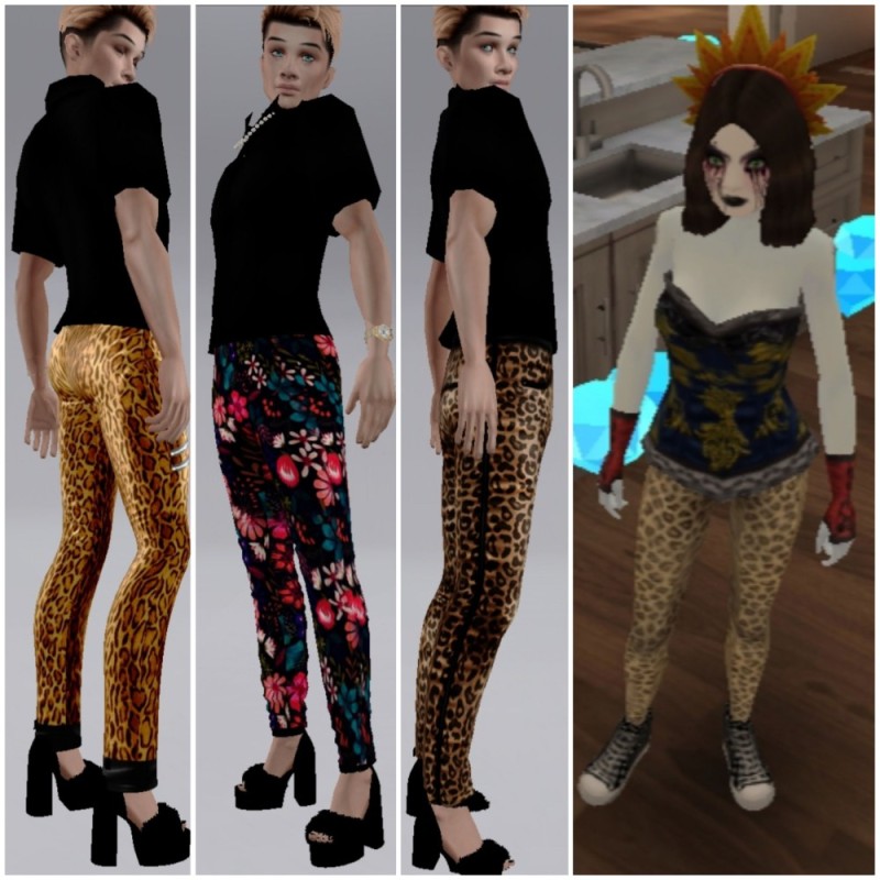 Create meme: girl , the sims 4 , clothing 