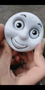 Создать мем: thomas face, игрушка, thomas the tank engine face