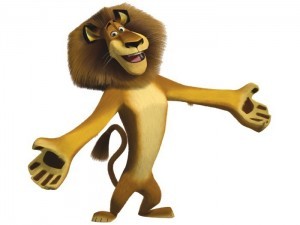 Create meme: Alex the lion from Madagascar, lion from Madagascar, Alex the lion