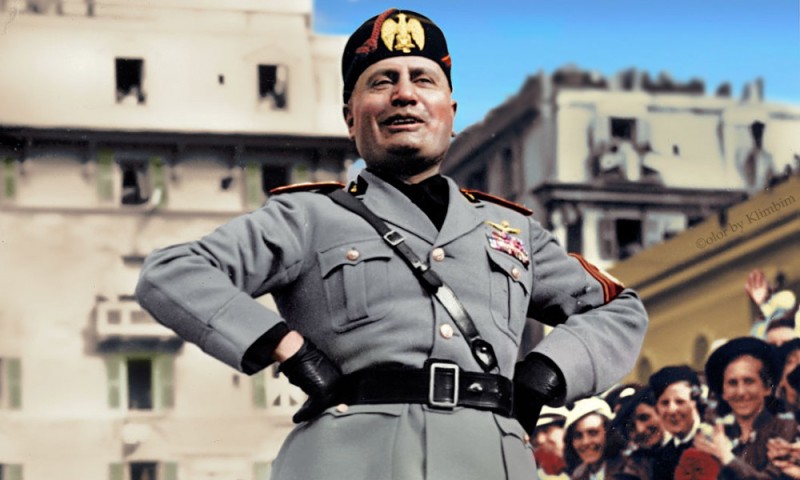 Create meme: fascist Italy, Baby Mussolini, Benito Mussolini 