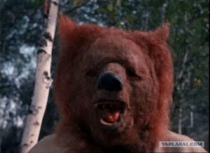 Создать мем: Кадр из фильма, звери, морозко фильм медведь