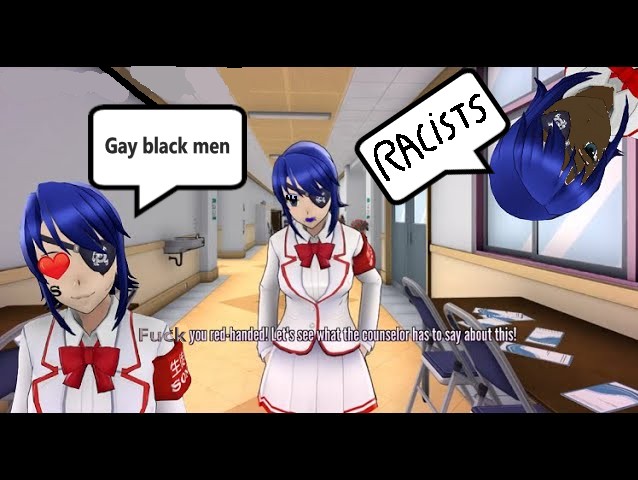 Create meme: aoi yandere simulator, yandere simulator, aoi yandere simulator