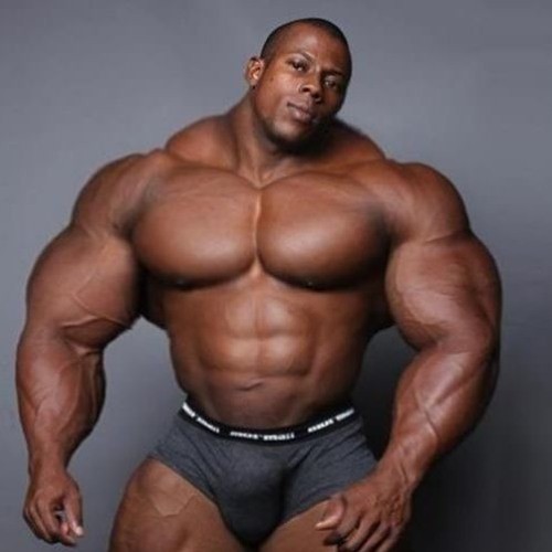 Create meme: bodybuilder , black bodybuilders, pitching giants