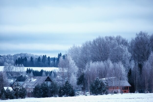 Create meme: winter, winter silence, winter nature