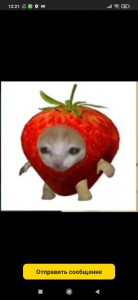 Create meme: animals cute, delete, Apple fruit