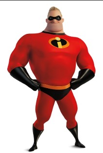 Create meme: The superfamily Mr. Exceptional, The bob parr superfamily, mr incredible