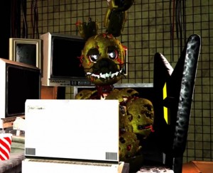 Создать мем: фантом спрингтрап, спринтрап, five nights at freddy's 3