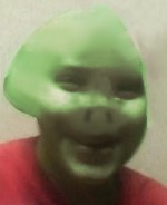 Create meme: green mask, people