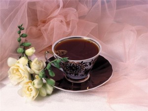 Создать мем: flowers, цветы ткань, black tea