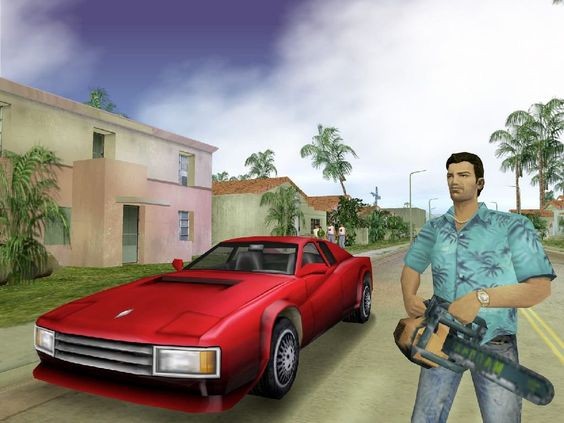 Create meme: gta , grand theft auto: vice city stories, Tommy vercetti