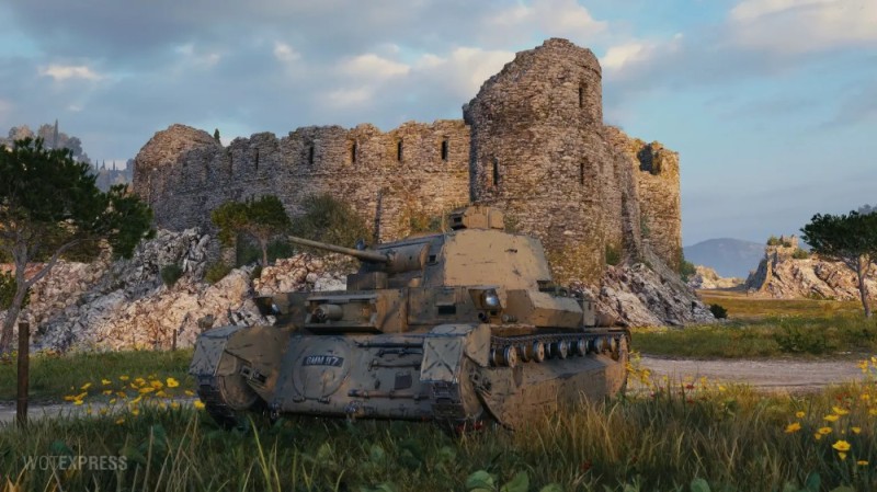 Создать мем: world of tanks blitz, средний танк, танк