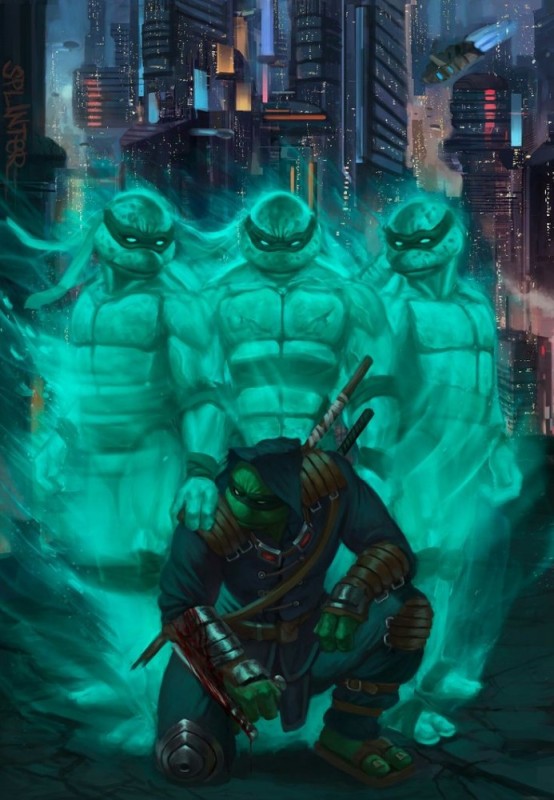 Create meme: Teenage Mutant Ninja Turtles Ronin, Teenage Mutant Ninja Turtles The last Ronin, The last Ronin turtle