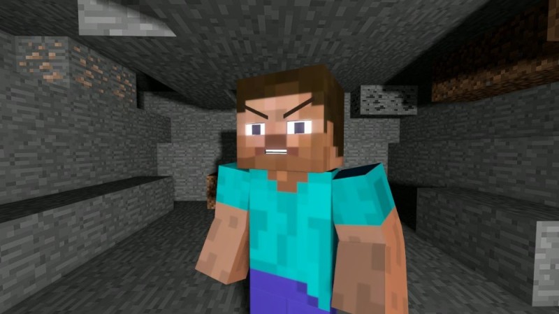 Create meme: new minecraft, herobrine in minecraft, minecraft herobrine 