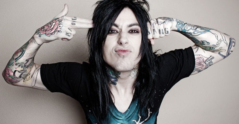 Создать мем: falling in reverse, black veil brides, энди бирсак