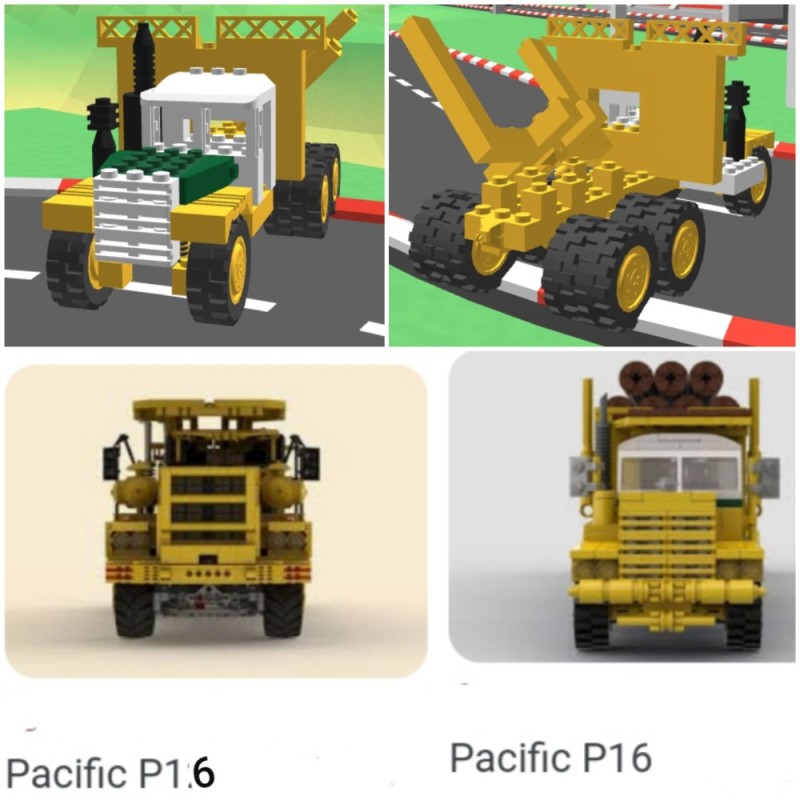 Create meme: lego tech 42035 instructions, lego crane, bulldozer, concrete mixer, dump truck, lego tech set 42035