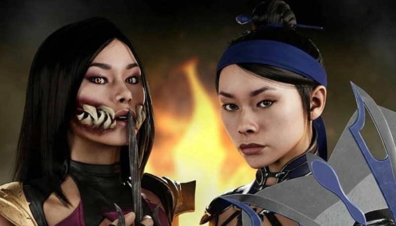 Create meme: milina mortal kombat, kitana mortal kombat 11, MK 11 kitana