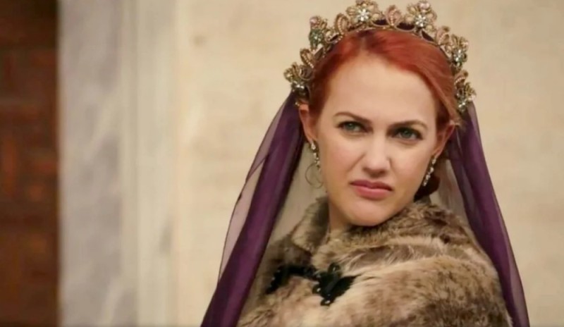 Create meme: magnificent century hürrem