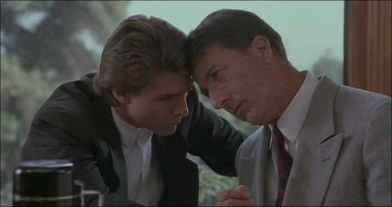 Create meme: rain man, Rain Man (1988), Rain Man movie 1988