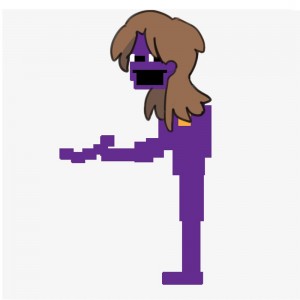 Create meme: purple gay pixel