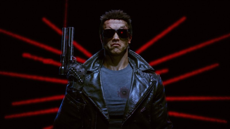 Create meme: Arnold Schwarzenegger the terminator 1984, Arnold Schwarzenegger terminator , The first terminator