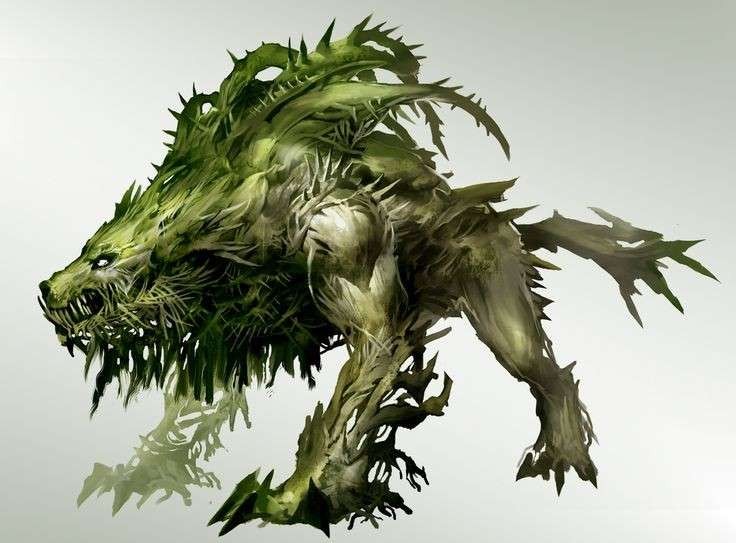 Create meme: dnd monster plant, d d 5 e, swamp monster dnd